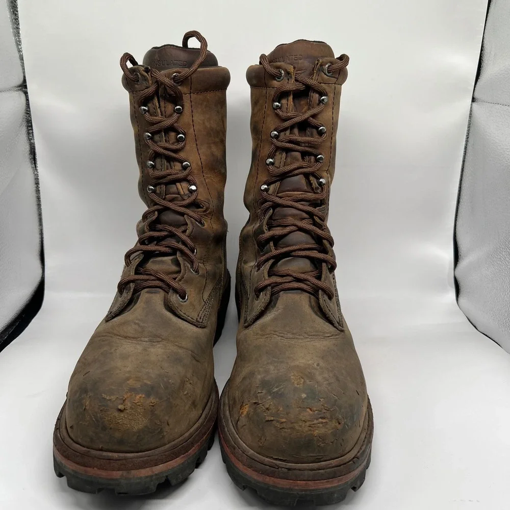 Red Wing 2219 Mens 10.5 D Insulated Waterproof Steel Toe Loggermax 9